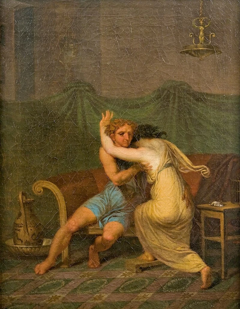 Catullo e Lesbia - Nivaagaard Museum